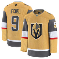 Vegas Golden Knights Jack Eichel Fanatics Gold Home Premium Jersey