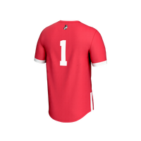 Boston University GameDay Greats Lightweight Collegiate Lacrosse Fashion Jersey - Scarlet