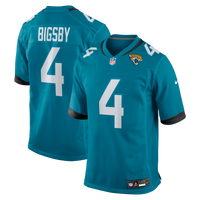 Jacksonville Jaguars Tank Bigsby Nike Teal Game Jersey