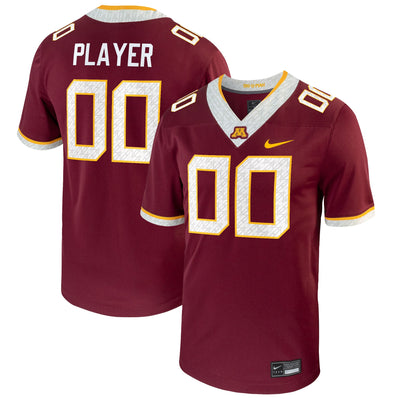 Minnesota Golden Gophers Nike Pick-A-Player NIL Replica Football Jersey - Maroon