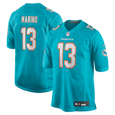 Miami Dolphins Dan Marino Nike Aqua Game Retired Player Jersey