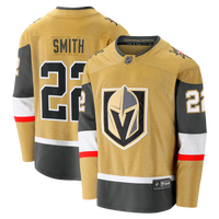 Vegas Golden Knights Cole Smith Fanatics Gold Home Breakaway Jersey