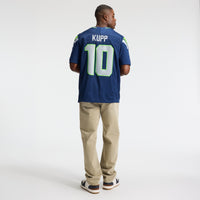 Seattle Seahawks Cooper Kupp Nike College Navy Team Vapor F.U.S.E. Stitched Limited Jersey