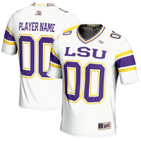 LSU Tigers GameDay Greats NIL Pick-A-Player Football Jersey - White
