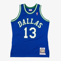 Dallas Mavericks Mitchell & Ness Steve Nash 1998 Swingman Authentic Jersey - Royal Blue