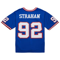 New York Giants Michael Strahan Mitchell & Ness Royal 1993 Legacy Replica Jersey
