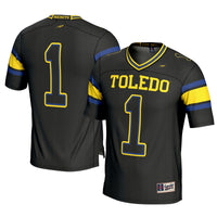 #1 Toledo Rockets GameDay Greats Football Jersey - Black