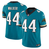Jacksonville Jaguars Travon Walker Nike Teal Prowler Throwback Vapor F.U.S.E. Limited Jersey