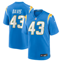 Los Angeles Chargers Michael Davis Nike Powder Blue Game Jersey