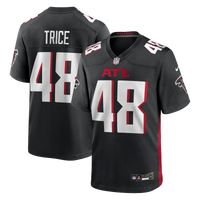 Atlanta Falcons Bralen Trice Nike Black Team Game Jersey