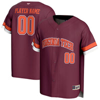 Virginia Tech Hokies GameDay Greats NIL Pick-A-Player Lightweight Baseball Jersey - Maroon