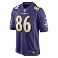 Baltimore Ravens Cornelius Johnson Nike Purple Team Game Jersey