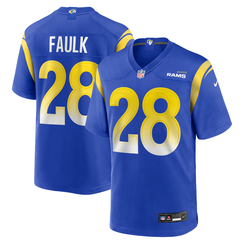 Los Angeles Rams Marshall Faulk Nike Royal Game Retired Player Jersey
