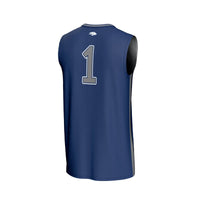 #1 Nevada Wolf Pack GameDay Greats Lightweight Basketball Fashion Jersey - Navy