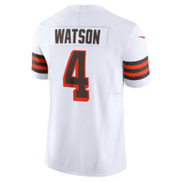 Cleveland Browns Deshaun Watson Nike White Vapor F.U.S.E. Limited Jersey