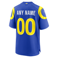 Los Angeles Rams Nike Royal Custom Game Jersey