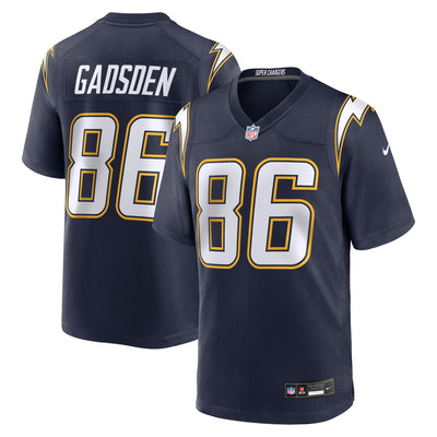 Los Angeles Chargers Oronde Gadsden Nike Navy Alternate 2 Super Chargers Game Jersey