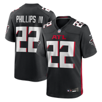 Atlanta Falcons Clark Phillips III Nike Black Team Game Jersey
