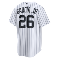 New York Yankees Luis García Jr. Nike White Home Replica Jersey