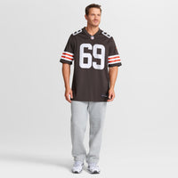 Cleveland Browns Tyre Phillips Nike Brown Team Game Jersey