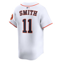 Houston Astros Cam Smith #11 Nike White Home Limited Player Jersey