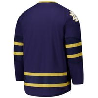 Notre Dame Fighting Irish Under Armour Replica Hockey Jersey - Navy