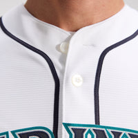 Seattle Mariners Luis Castillo Nike White Home Replica Jersey