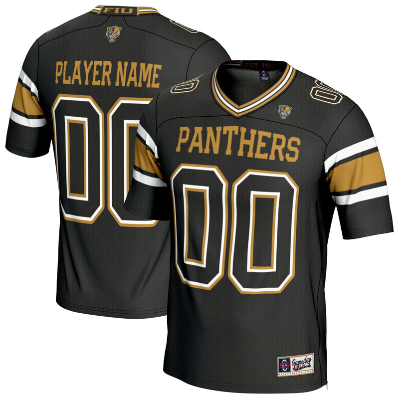 FIU Panthers GameDay Greats Personalized Football Fashion Jersey - Black