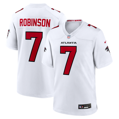 Atlanta Falcons Bijan Robinson Nike White Game Jersey