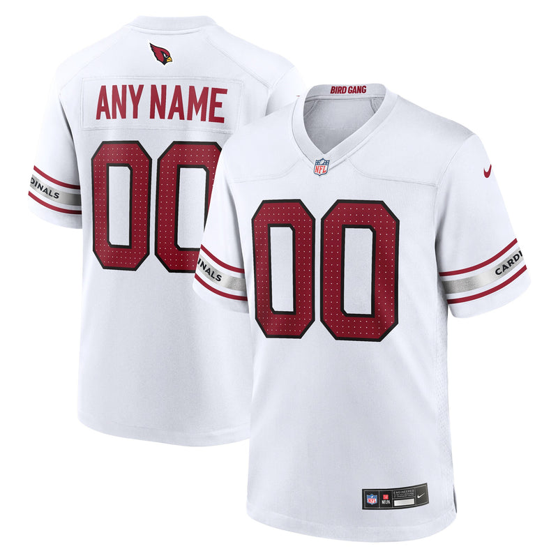 Arizona Cardinals Nike White Custom Game Jersey