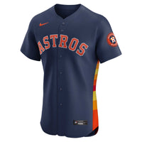 Houston Astros Jose Altuve Nike Navy Alternate Elite Player Jersey