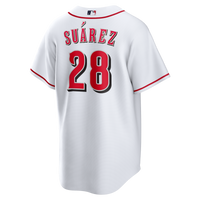 Cincinnati Reds Eugenio Suárez Nike White Home Replica Jersey