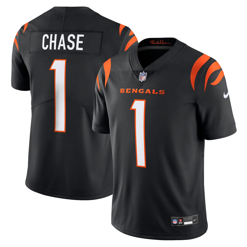 Cincinnati Bengals Ja'Marr Chase Nike Black Vapor Untouchable Limited Jersey
