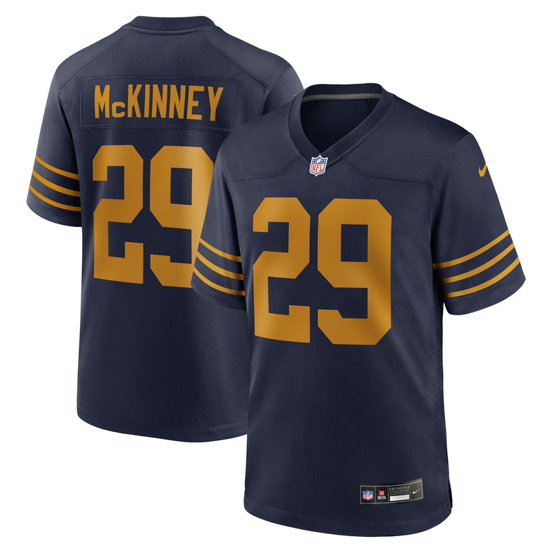 Green Bay Packers Xavier McKinney Nike Navy The 1923 Classic Game Jersey
