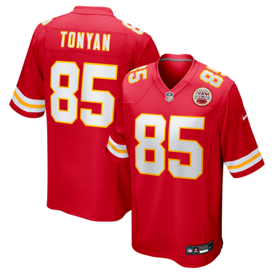 Kansas City Chiefs Robert Tonyan Nike Red Team Game Jersey