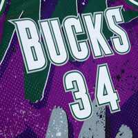 Milwaukee Bucks Mitchell & Ness Ray Allen 2000 Hyper Hoops Swingman Jersey - Purple