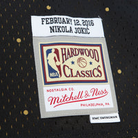 NBA Mitchell & Ness Nikola Jokic 2016 World Authentic Jersey All-Star - Black/Gold
