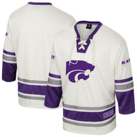 Kansas State Wildcats Colosseum Puck Proud Fashion Hockey Jersey - Cream