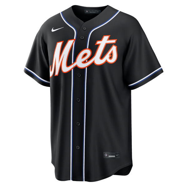 New York Mets Juan Soto Nike Fashion Replica Black Out Jersey