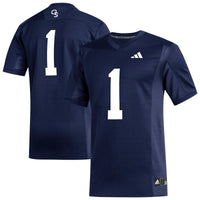 #1 Georgia Southern Eagles adidas Replica Football Jersey - Navy