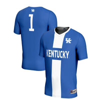 #1 Kentucky Wildcats GameDay Greats Lightweight Soccer Fashion Jersey - Royal