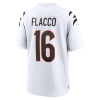 Cincinnati Bengals Joe Flacco Nike White Game Jersey
