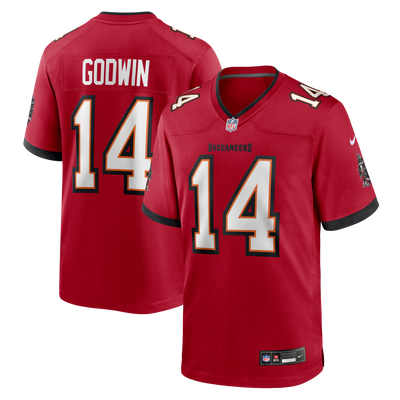 Tampa Bay Buccaneers Chris Godwin Nike Red Game Jersey