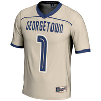 Georgetown Hoyas GameDay Greats #1 Lightweight Lacrosse Jersey - Gray