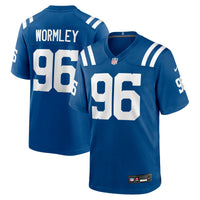 Indianapolis Colts Chris Wormley Nike Royal Team Game Jersey