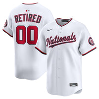 Washington Nationals Nike White Home Limited Pick-A-Player Retired Roster Jersey