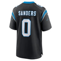 Carolina Panthers Ja'Tavion Sanders Nike Black Game Jersey