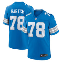 Detroit Lions Ben Bartch Nike Blue Team Game Jersey