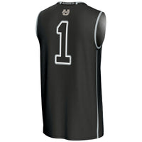 #1 Utah State Aggies GameDay Greats Lightweight Basketball Jersey - Black