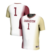 #1 Charleston Cougars GameDay Greats Lightweight Soccer Jersey - White